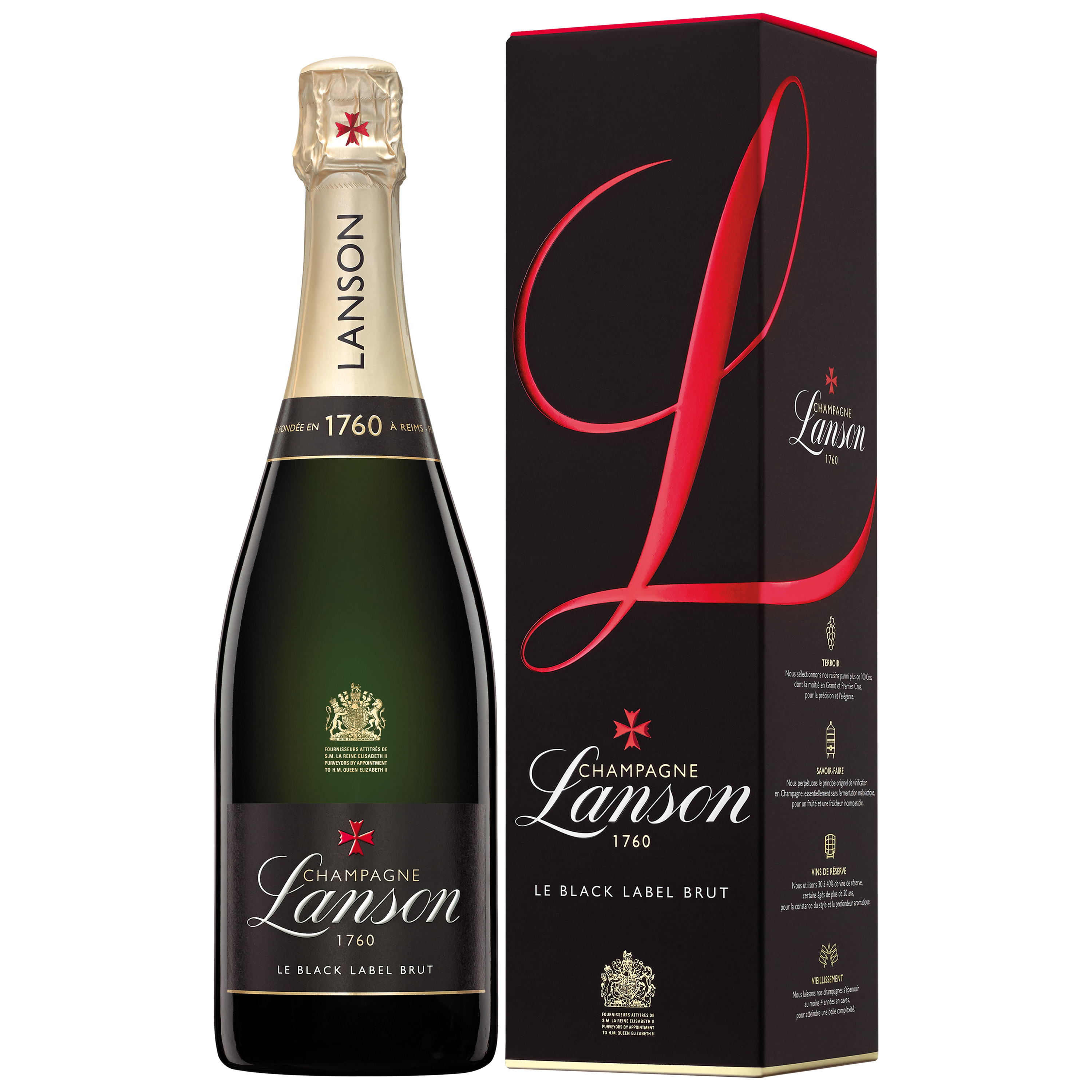 Lanson Le Black Label Brut Gift Box